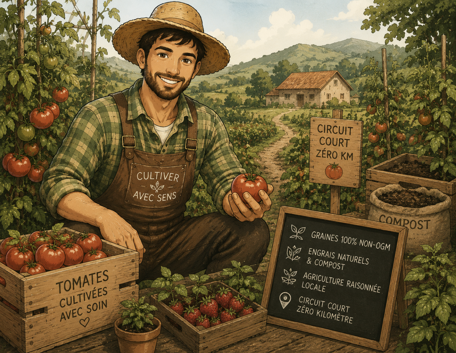 Nos agriculteurs partenaires — Rémi Laurent